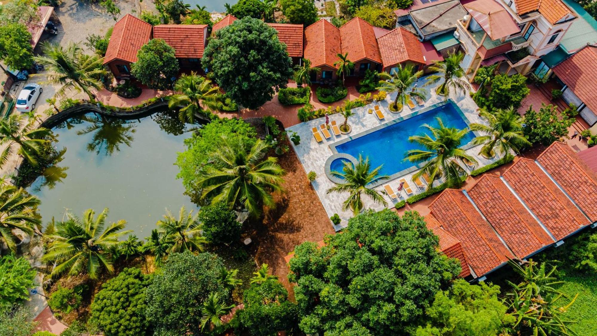 Tam Coc Green Garden Bungalow Ninh Binh Esterno foto
