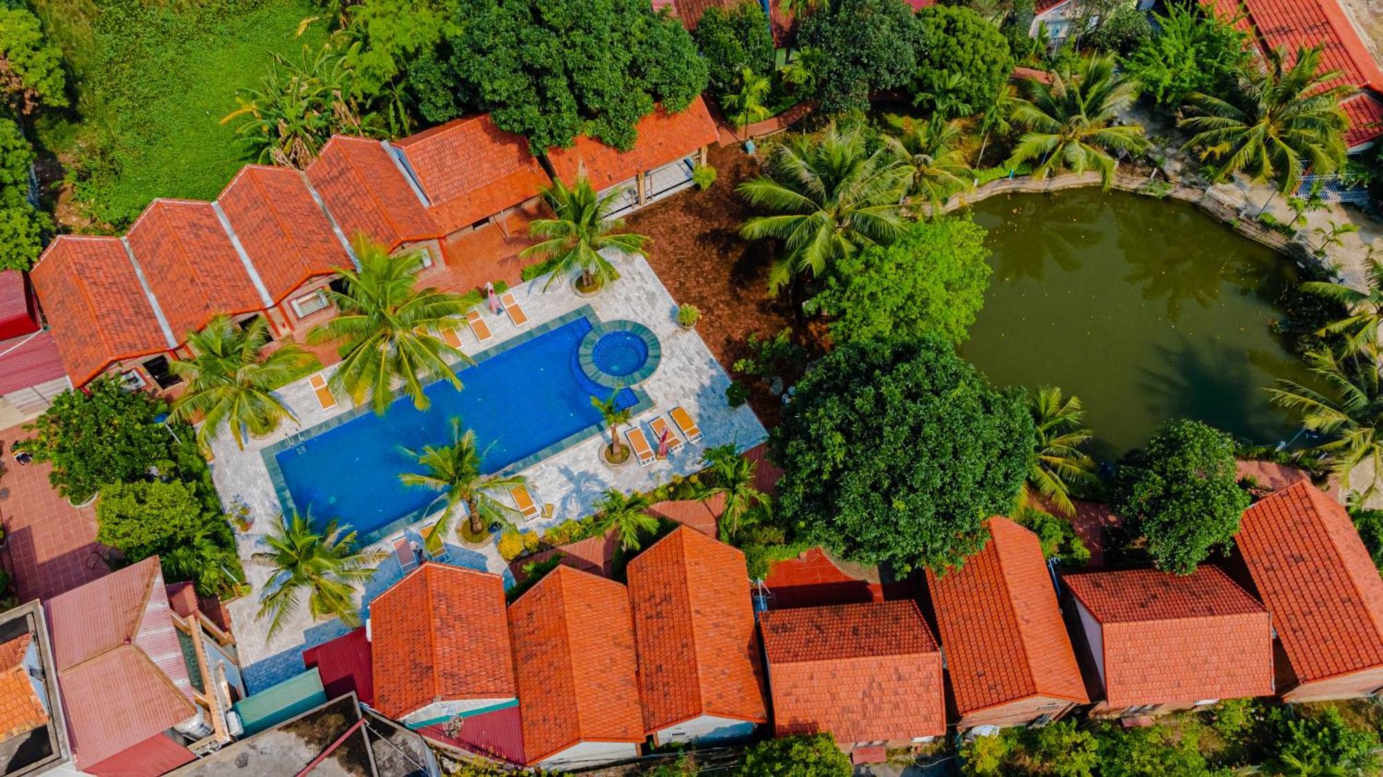Tam Coc Green Garden Bungalow Ninh Binh Esterno foto