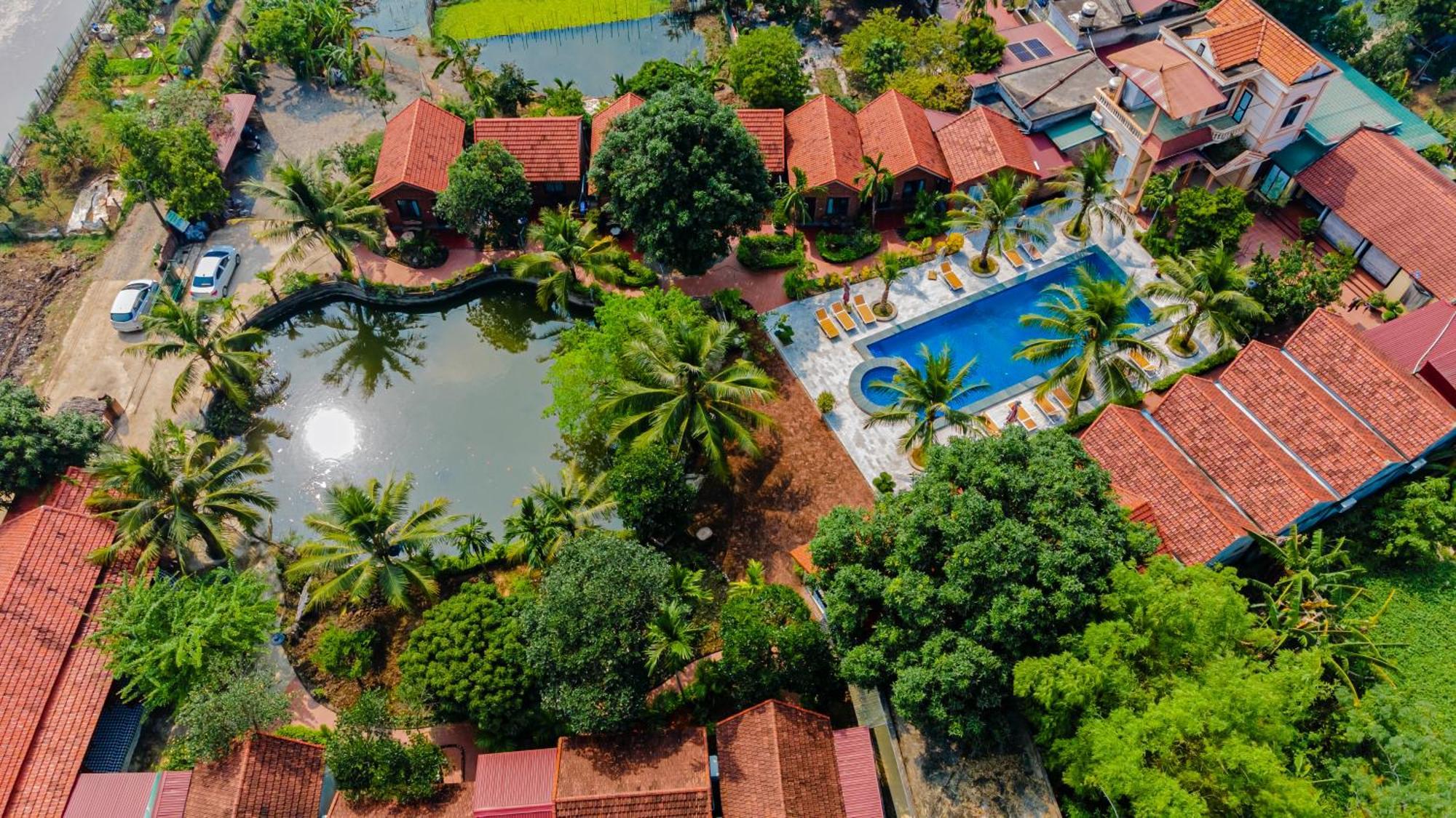 Tam Coc Green Garden Bungalow Ninh Binh Esterno foto