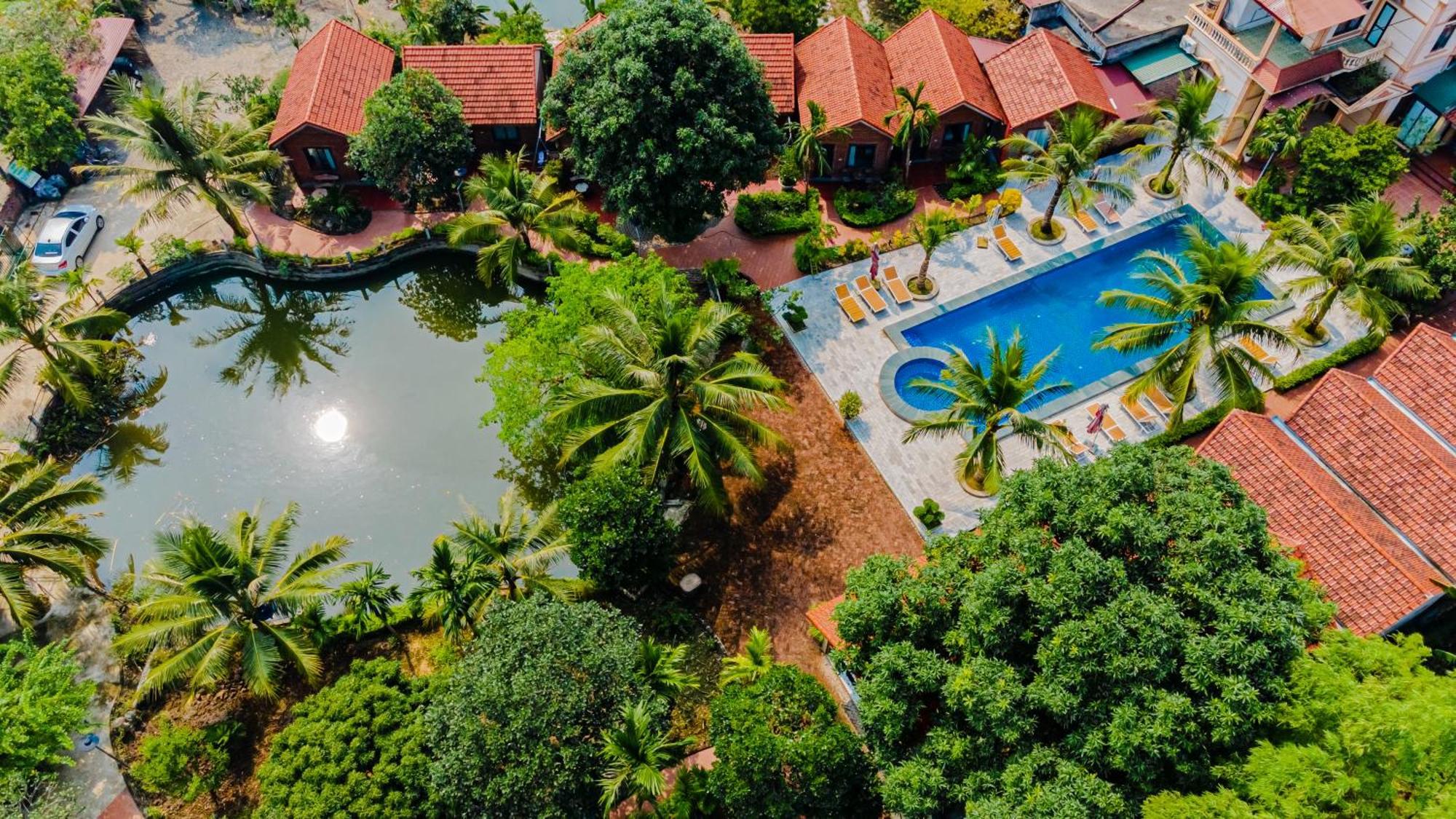 Tam Coc Green Garden Bungalow Ninh Binh Esterno foto