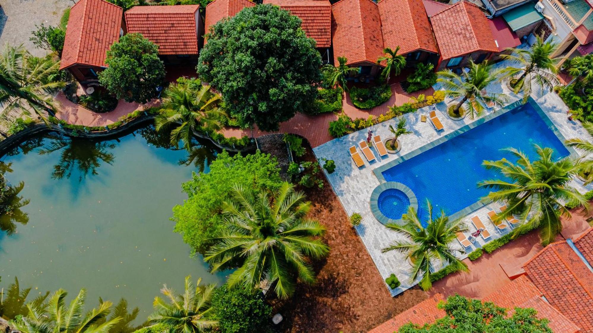 Tam Coc Green Garden Bungalow Ninh Binh Esterno foto