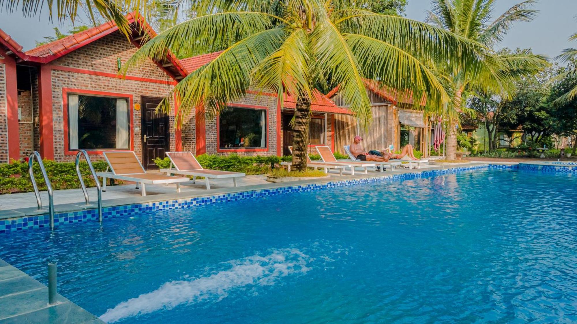 Tam Coc Green Garden Bungalow Ninh Binh Esterno foto