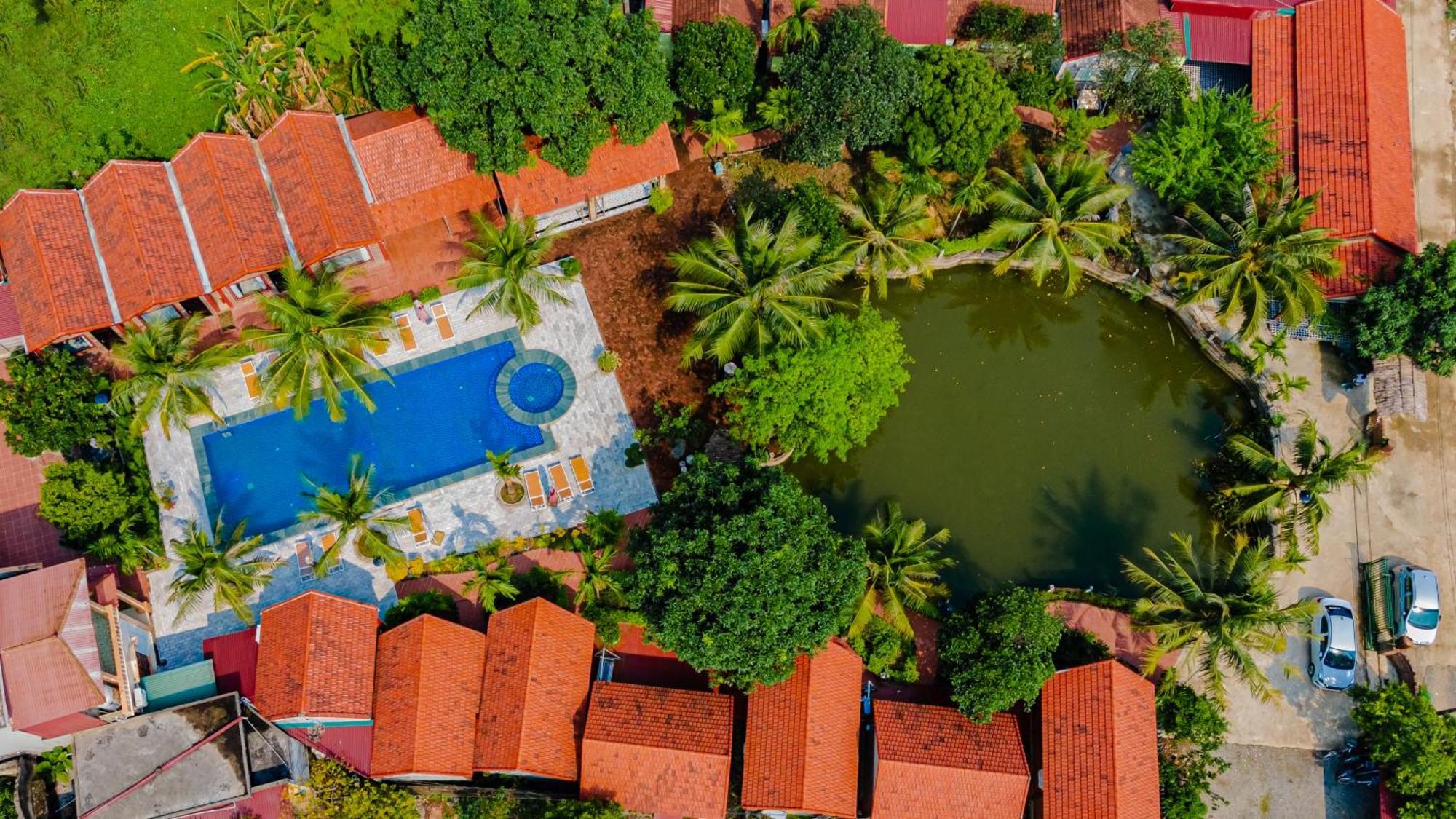 Tam Coc Green Garden Bungalow Ninh Binh Esterno foto