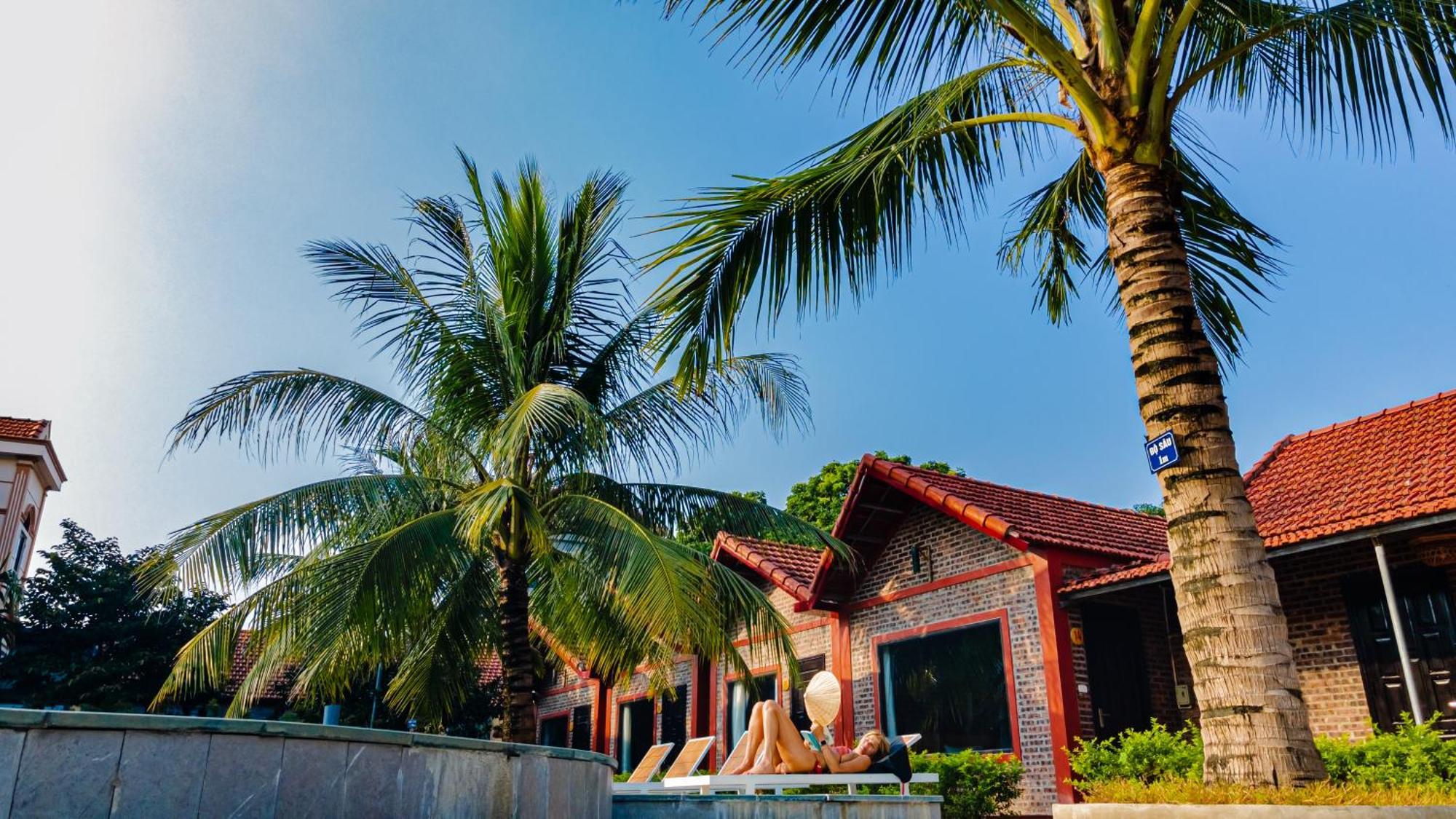 Tam Coc Green Garden Bungalow Ninh Binh Esterno foto