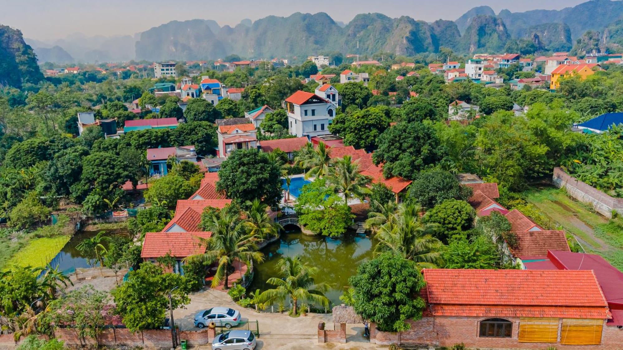 Tam Coc Green Garden Bungalow Ninh Binh Esterno foto