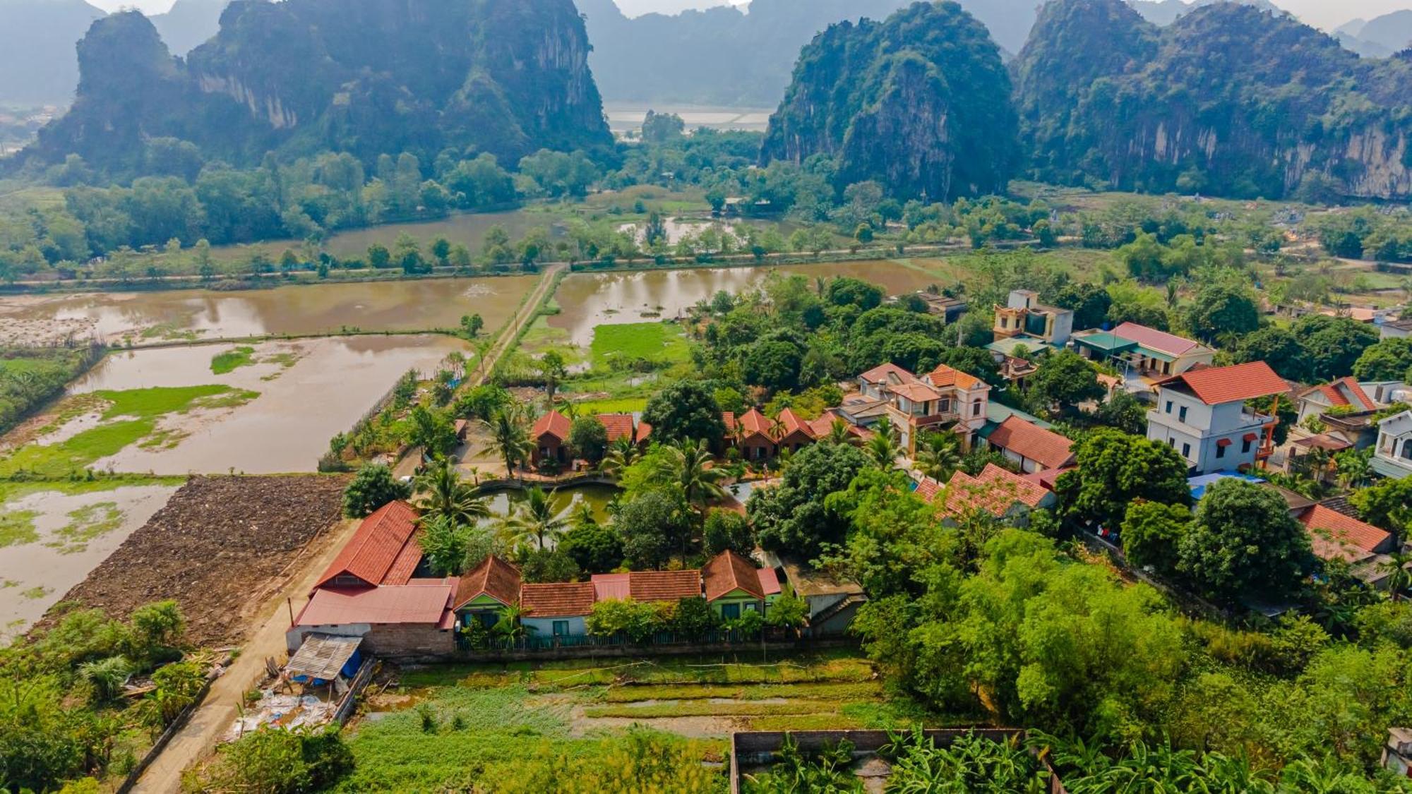 Tam Coc Green Garden Bungalow Ninh Binh Esterno foto